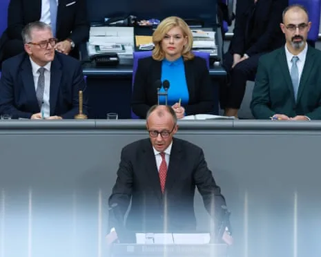 German Liberty ‘Under Threat’ States the Chancellor as He Warns Against ‘Dictated Peace’ in the Eastern European Nation